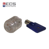 ECS AUTO PARTS Transparent Plum Blossom Practice Lock