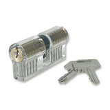 ECS AUTO PARTS Transparent Acrylic Practice Padlock with M Keyhole