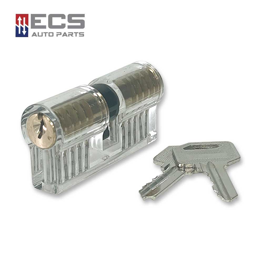 ECS AUTO PARTS Transparent Acrylic Practice Padlock with M Keyhole