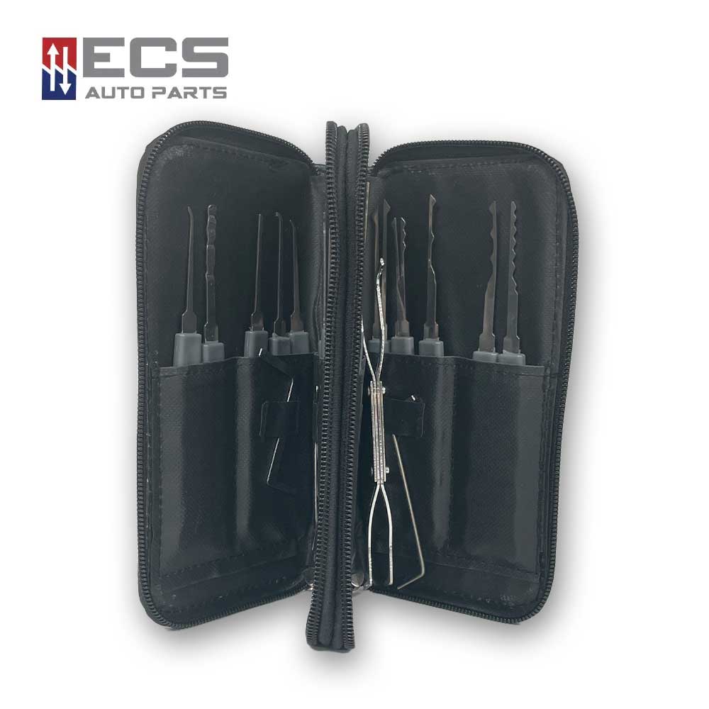 ECS AUTO PARTS 301 Stainless Steel Training Lock Pick Set (24 Pieces)