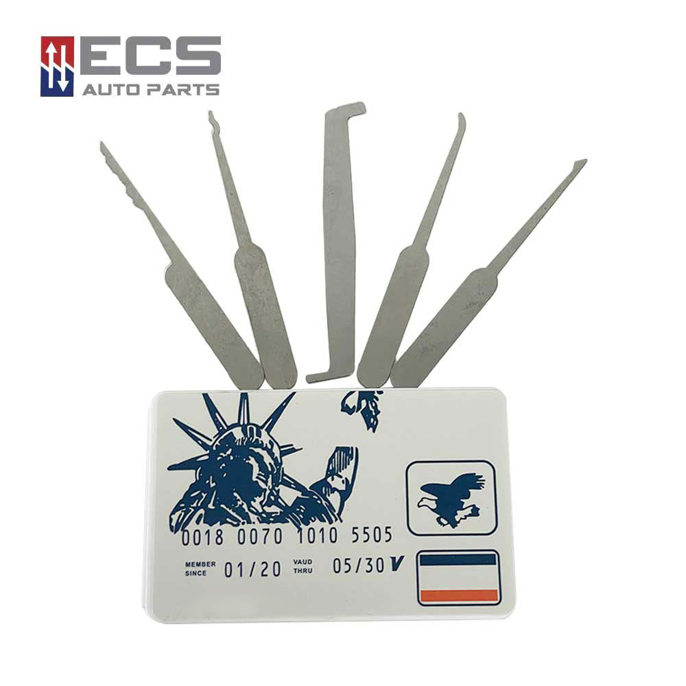 ECS AUTO PARTS LOCKSMITH Tools VISA Credit Card Pick Set