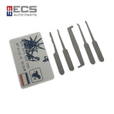 ECS AUTO PARTS LOCKSMITH Tools VISA Credit Card Pick Set