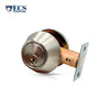 ECS HARDWARE - Durable Combo Lockset w/ Single Knob & Deadbolt - Entrance - Stainless Steel - Grade 3 (SC1)