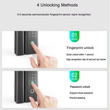 ECS HARDWARE - A03B-TBWV-A - Smart Digital Door Lock with Smart Unlock Systems