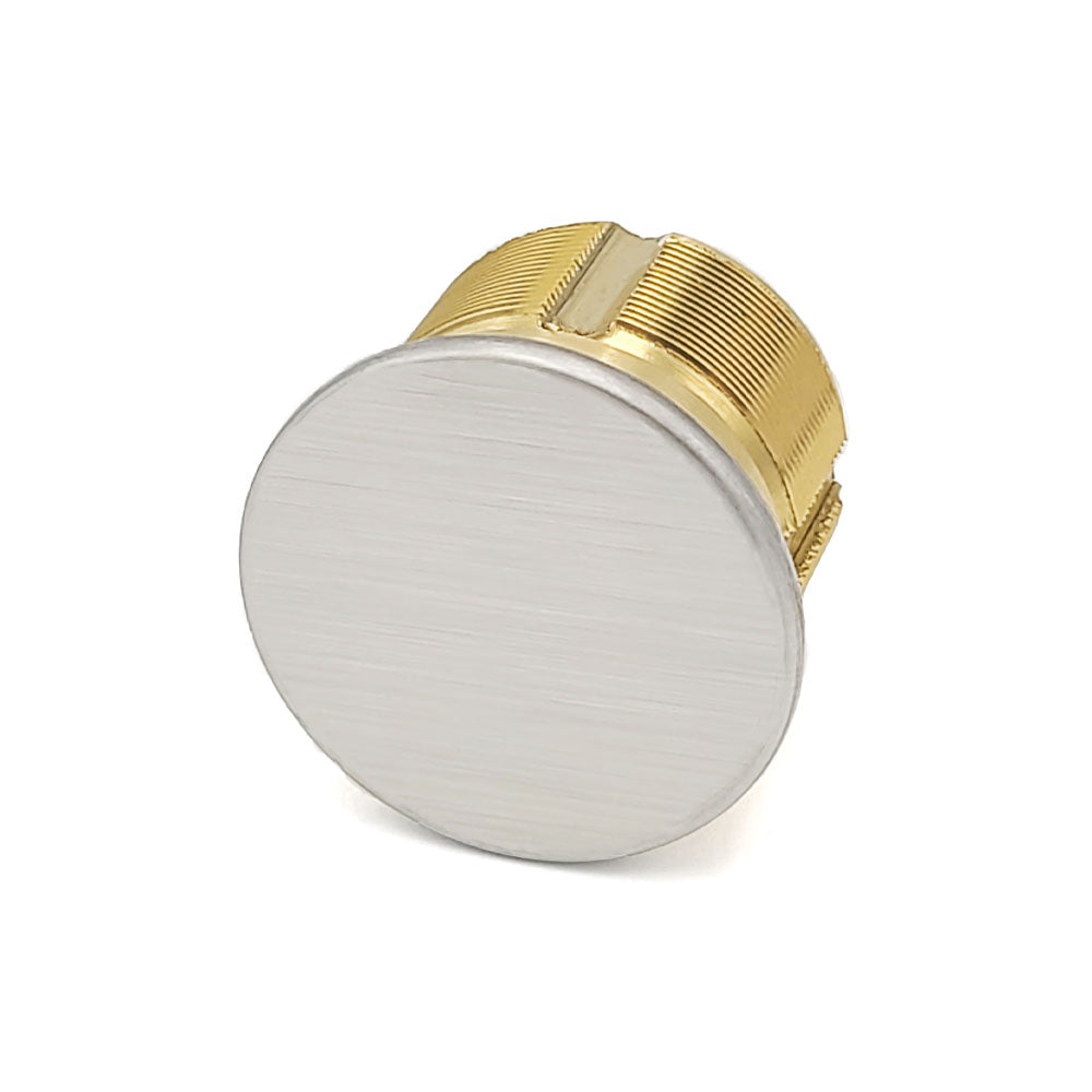 ECS HARDWARE - Durable Premium Dummy Mortise Cylinder - 1" 26D Satin Chrome