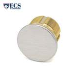 ECS HARDWARE - Durable Premium Dummy Mortise Cylinder - 1" 26D Satin Chrome