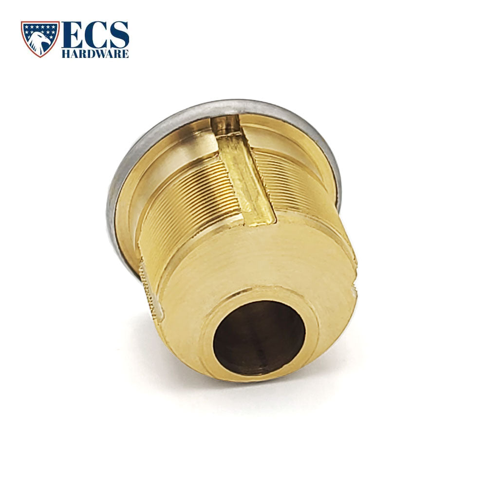 ECS HARDWARE - Durable Premium Dummy Mortise Cylinder - 1" 26D Satin Chrome