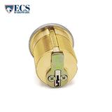 ECS HARDWARE - Durable Premium Mortise Cylinder - 1-1/2" 26D Satin Chrome KW1