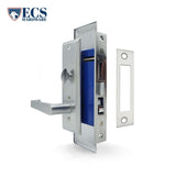 ECS HARDWARE - Durable Heavy Duty Mortise Lockset with Lever 26D Satin Chrome - 2-1/2″ Backset Entrance - Right Handed