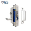 ECS HARDWARE - Durable Heavy Duty Mortise Lockset with Lever 26D Satin Chrome - 2-3/4â€³ Larger Backset - Right Handed