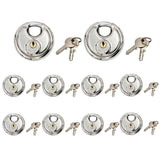 ECS HARDWARE - Discus Padlock 60mm - Stainless Steel (Pack of 10)