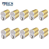 ECS HARDWARE - SFIC- Small Format 6-PIN - US26D Finish - Best A Keyway (Pack of 10)