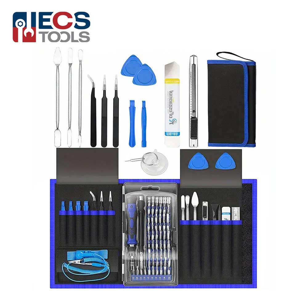 ECS TOOLS - MT-B080 - Magnetic Screwdriver - 80 in 1 Professional Multi Screwdriver Repair Tool Set