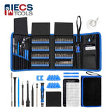 ECS TOOLS - MT-B142 - Electronics Screwdriver - 142 in 1 Electronics Precision Screwdriver Set with Magnetic Project Mat