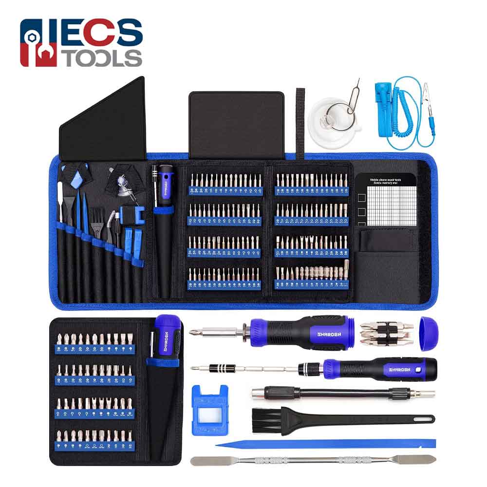 ECS TOOLS - MT-B191 - Magnetic Screwdriver - 191 in 1 Precision Screwdriver Set with Magnetic Project Mat