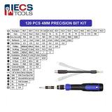 ECS TOOLS - MT-B191 - Magnetic Screwdriver - 191 in 1 Precision Screwdriver Set with Magnetic Project Mat