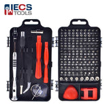 ECS TOOLS - MT-T112 - 112 in 1 Magnetic Screwdriver Set with Flexible Shaft Extension Rod