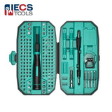 ECS TOOLS - MT-T152 - 152 in 1 Magnetic Precision Screwdriver Sets with Flexible Shaft Extension Rod