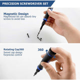 ECS TOOLS - MT-T152 - 152 in 1 Magnetic Precision Screwdriver Sets with Flexible Shaft Extension Rod