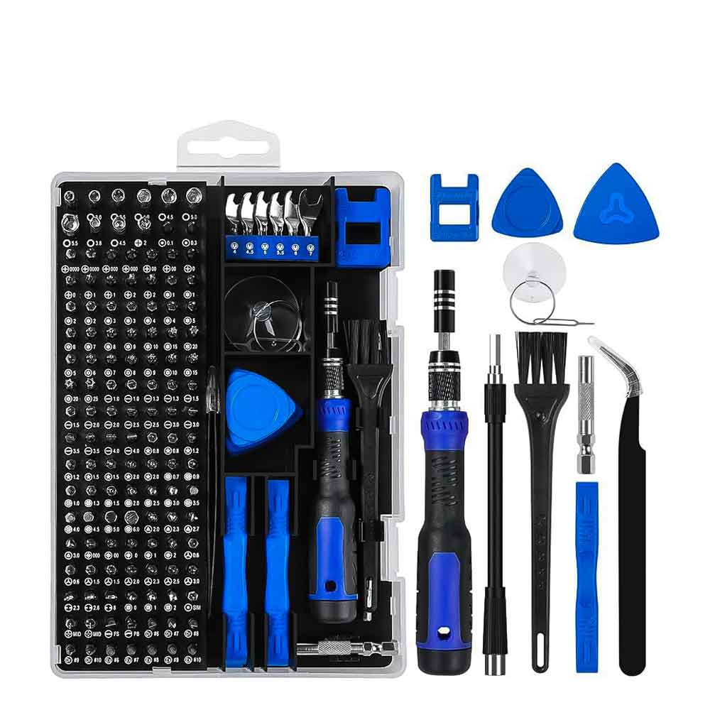 ECS TOOLS - MT-T160 - 160 in 1 Magnetic Precision Screwdriver Sets with Flexible Shaft Extension Rod