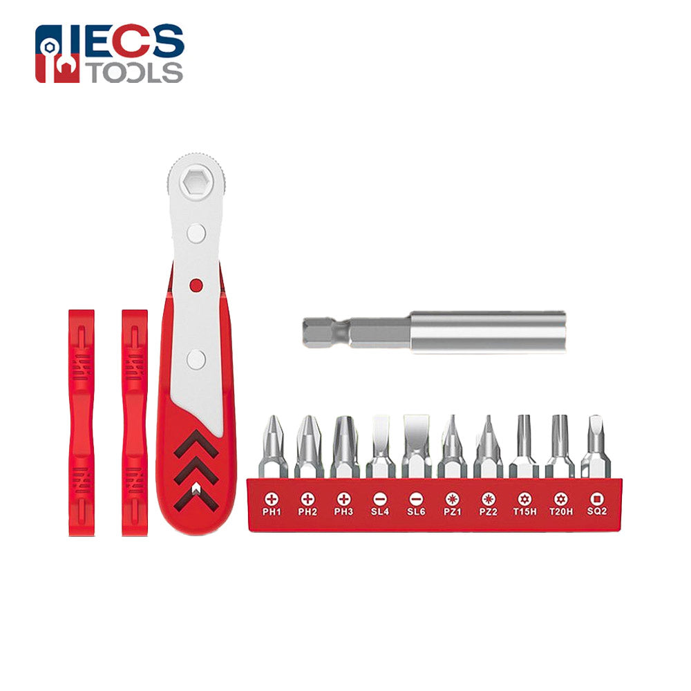 ECS TOOLS - MT-T7314 - 14 in 1 Ratchet Wrench Set