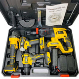 ECS TOOLS - Factory Power Drills Kit 21v Portable Electric Cordless Brushless 18v Cordless Drill Lithium Battery Power Tools Kit