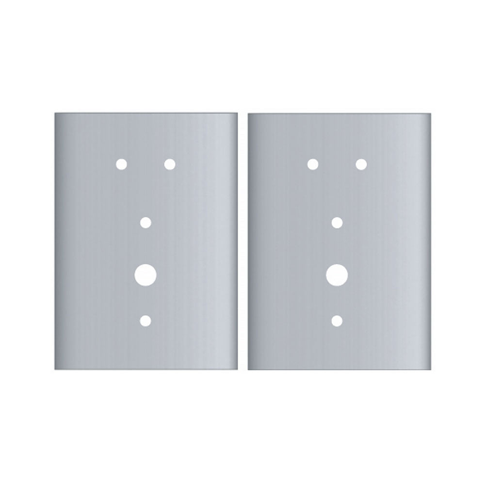 Entry Armor Kaba E-Plex 2000 Series Mortise Flat Plates (EWP-IN640-MORT-FP-S)