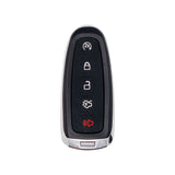 Simple Key 5-Button Smart Remote Key with Trunk and Remote Start (Edge Cut Blade) and EZ Installer Programmer