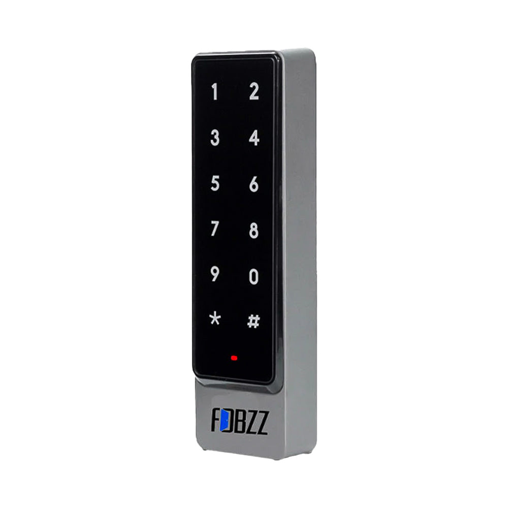 Fobzz MK-40 High-Security Weatherproof Mullion Keypad Reader EM/HID/Mifare - 12-24VDC