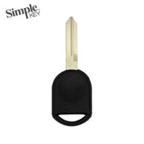 Simple Key Classic Ford Transponder Key