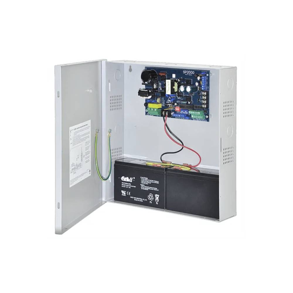 First Choice - PSMEL2000 - Double Door 1 Amp Power Supply with MEL3000-1 and FLMEL3000-1 Retraction Kits