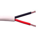 GESS Technologies - Copper Clad Aluminum (CCA) Speaker Cable - 500FT CM/CL2 Pull Box - White