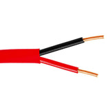 GESS Technologies - Stranded Bare Copper Fire Alarm Cable - 500FT Pull Box - Red