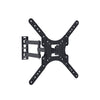 GESS Technologies - TVM 180100 - TV Wall Mount for 23 Inch to 55 Inch - Tilt and Swivel - Up to 66lbs - Vesa 400x400mm