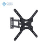 GESS Technologies - TVM 180100 - TV Wall Mount for 23 Inch to 55 Inch - Tilt and Swivel - Up to 66lbs - Vesa 400x400mm