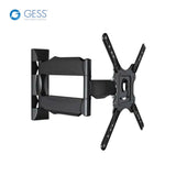 GESS Technologies - TVM NB P4 / 180202 - Cantilever Flat Panel Full Motion TV Wall Mount for 23 Inch to 55 Inch - Tilt and Swivel - Up to 60lbs - Vesa 400x400mm