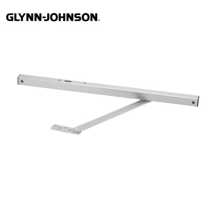 Glynn-Johnson - 904S - Heavy Duty Surface Overhead Stop Only with 4 Size and Non-Handed - Satin Stainless Steel