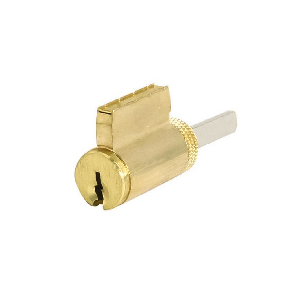 GMS KIK Cylinder w/ Multi-Tailpiece - 5-Pin - US4 - Satin Brass - AW - (Arrow)