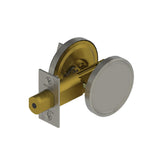 HAGER - 3220 - Thumbturn Only with Blank Plate - Deadbolt - Grade 2 - Satin Chrome