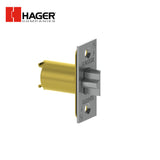 HAGER - 3950 - Dead Latch with 2-3/8 Backset - Satin Chrome