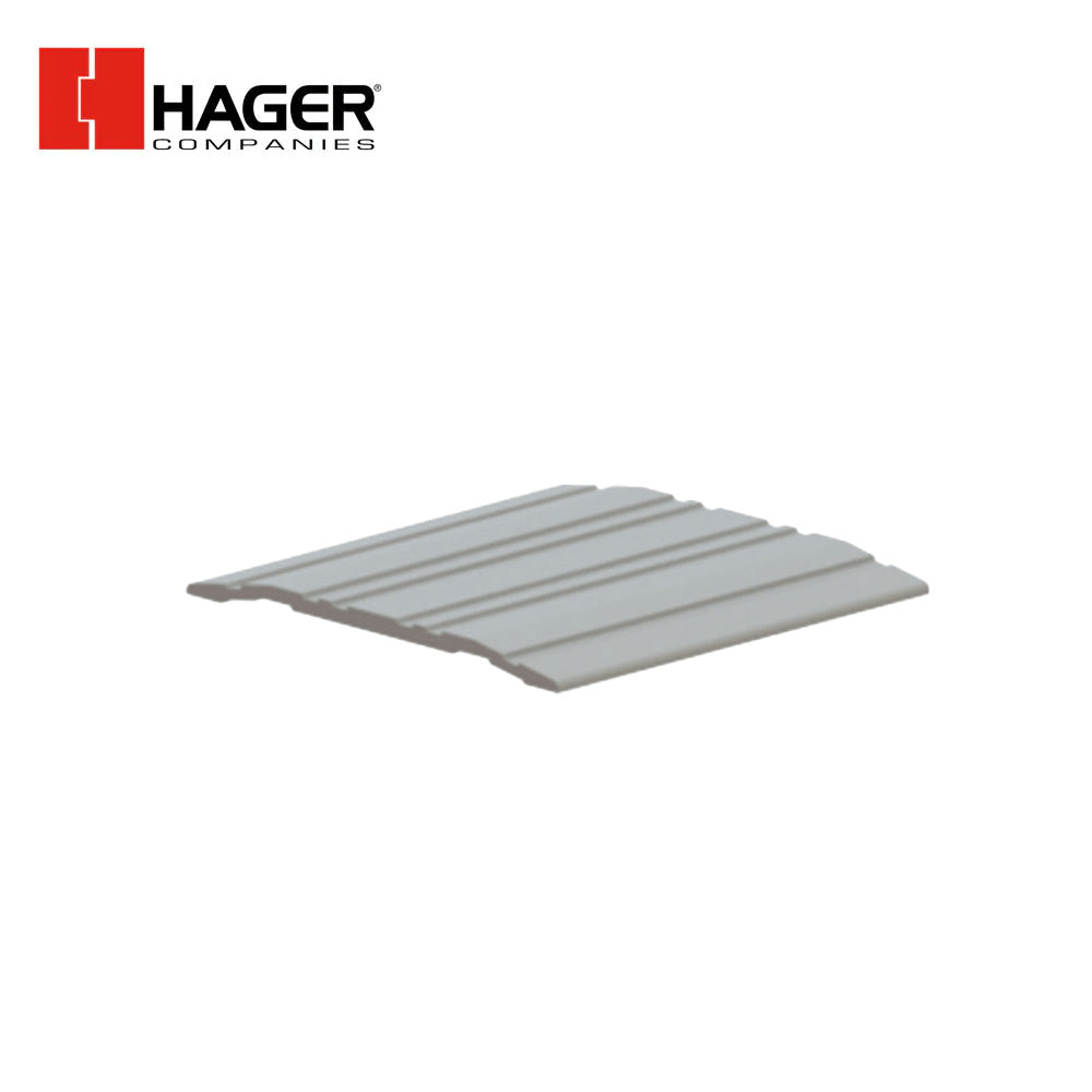 HAGER - 404S - Saddle Threshold - 4 Inch by 1/2 Inch - Milled Aluminum