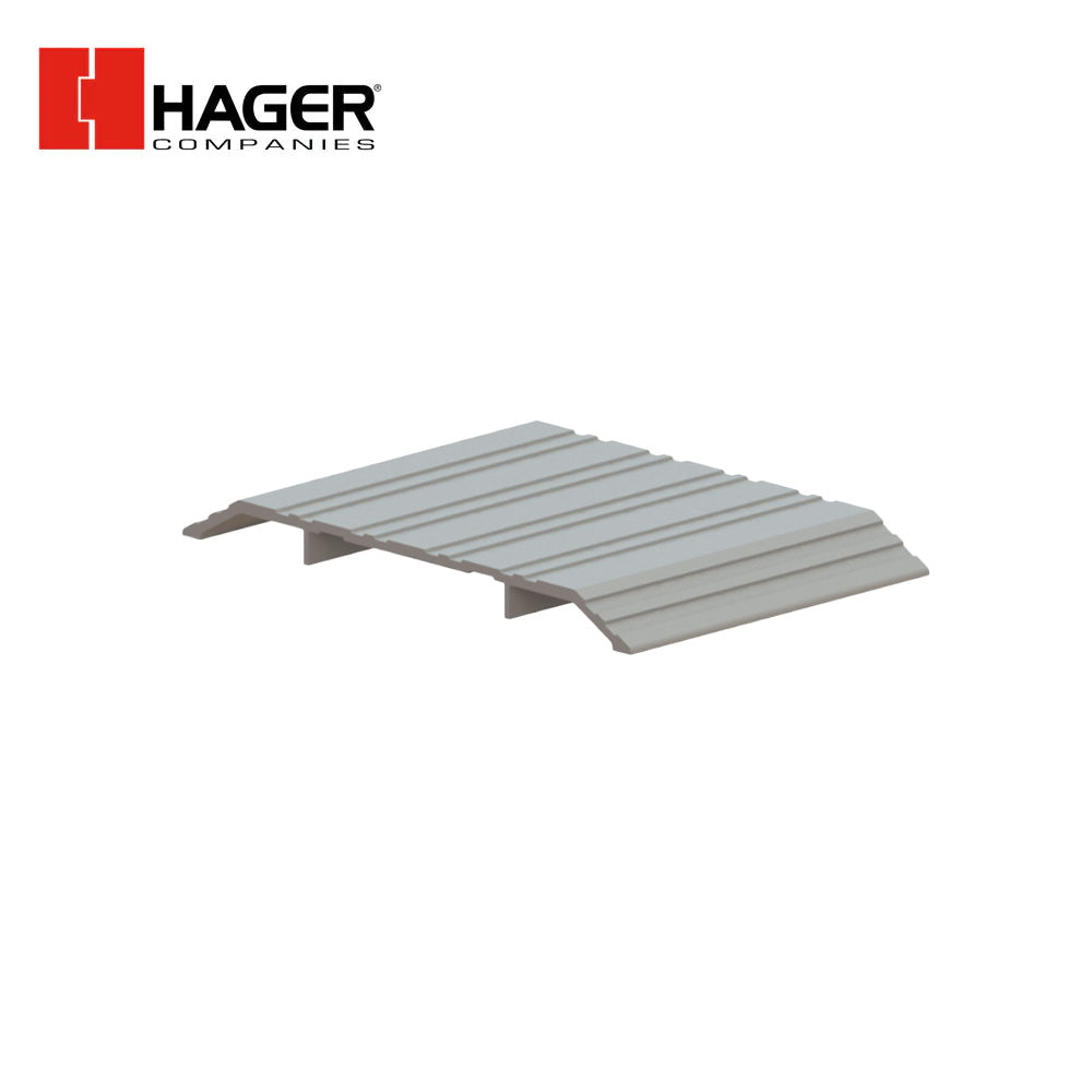 HAGER - 415S - Saddle Threshold - 6 Inch by 1/2 Inch - Milled Aluminum