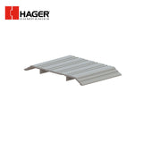 HAGER - 415S - Saddle Threshold - 6 Inch by 1/2 Inch - Milled Aluminum