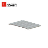 HAGER - 417S - Saddle Threshold - 36 - Milled Aluminum