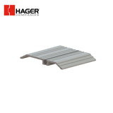 HAGER - 421S - Saddle Threshold - 36 - Milled Aluminum