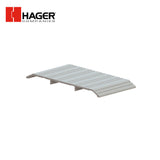 HAGER - 426S - Saddle Threshold - 8 Inch by 1/2 Inch - Milled Aluminum