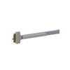 HAGER - 4501 - Mortise Exit Bar Wide Stile Pushpad and 36 Device Exit Only - Non-Handed - Grade 1 - Satin Chrome