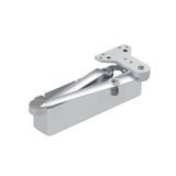 HAGER - 5100-PAR - Heavy Duty Surface Door Closer with Push or Pull Side Parallel Arm Mounting and Size 1-6 Adjustable - Grade 1 - Aluminum