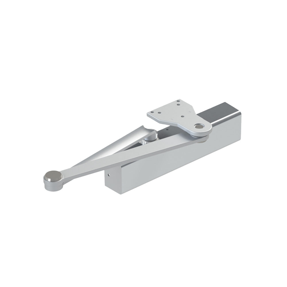 HAGER - 5200-PAR - Surface Closer Push or Pull Side Parallel Arm Mounting - Size 1 to 6 Adjustable - Grade 1 - Aluminum