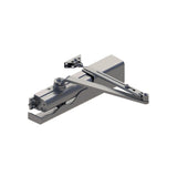 HAGER - 5200-TRK - Surface Closer Push or Pull Side Track Arm Mount Mounting - Size 1 to 6 Adjustable - Non-Handed - Grade 1 - Aluminum